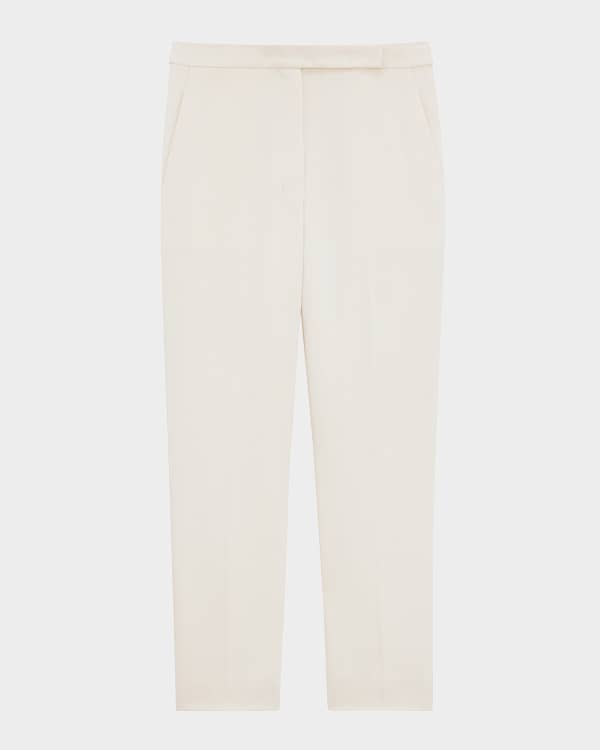 Theory Precision Ponte Slim Kick Pants