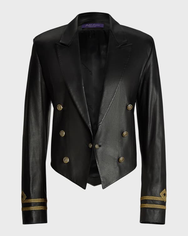 THE ATTICO - Leather Blazer