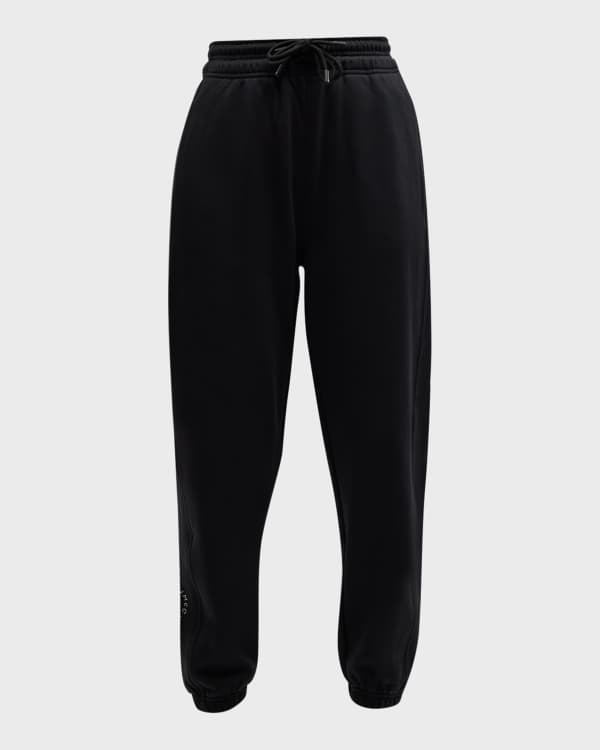 ALO Yoga Urban Moto Sweatpants Black Drawstring Fitted Size Medium 8-10 for  sale online