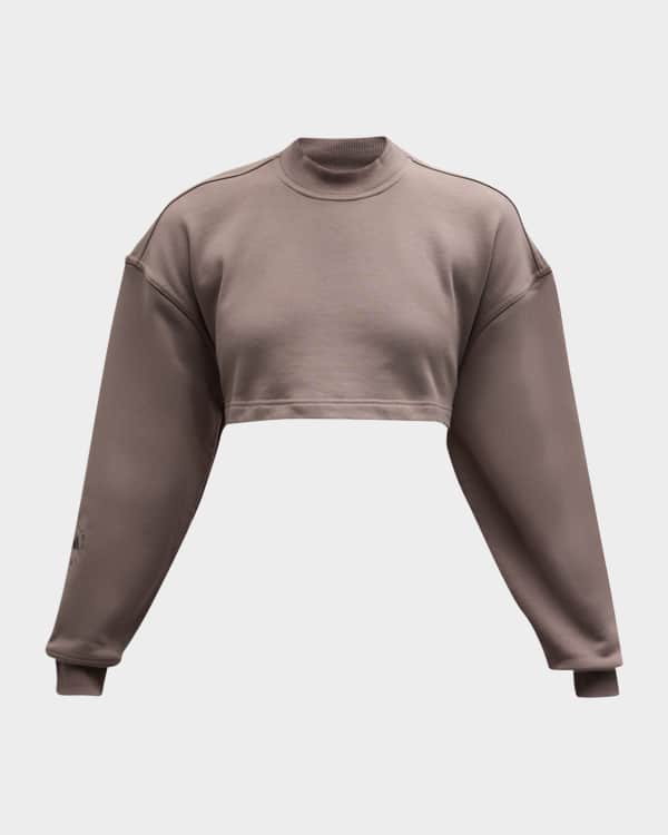 Adidas pleated sweatshirt top