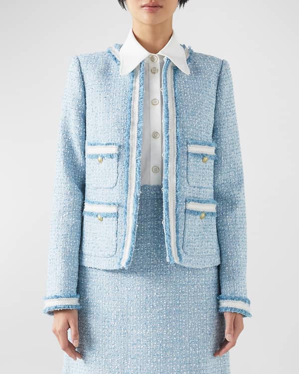 Lk bennett tweed coat shop