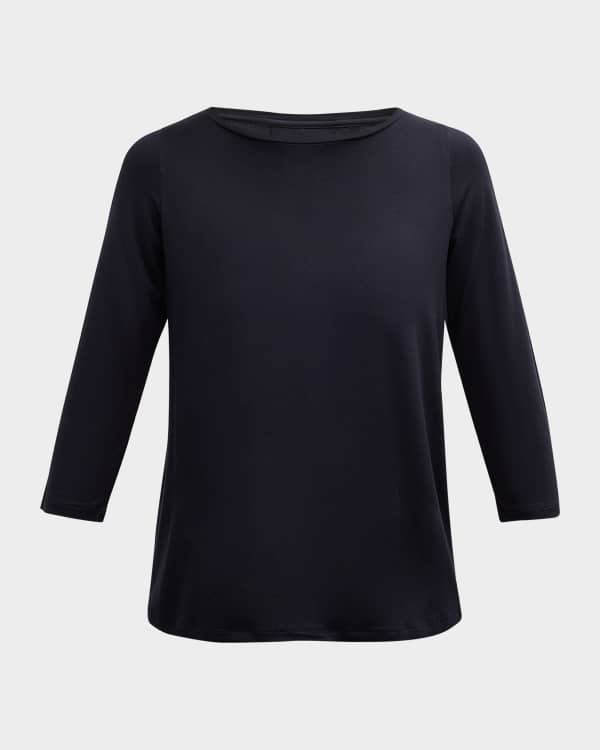 Alo Yoga Peak Ribbed Long-Sleeve Top | Neiman Marcus