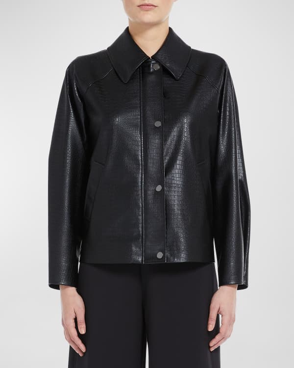 Neiman marcus on sale black leather jacket