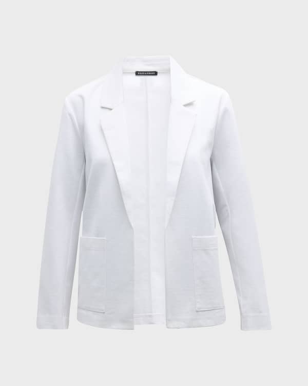 Eileen Fisher Petite Organic Linen Shawl Collar Jacket Neiman Marcus