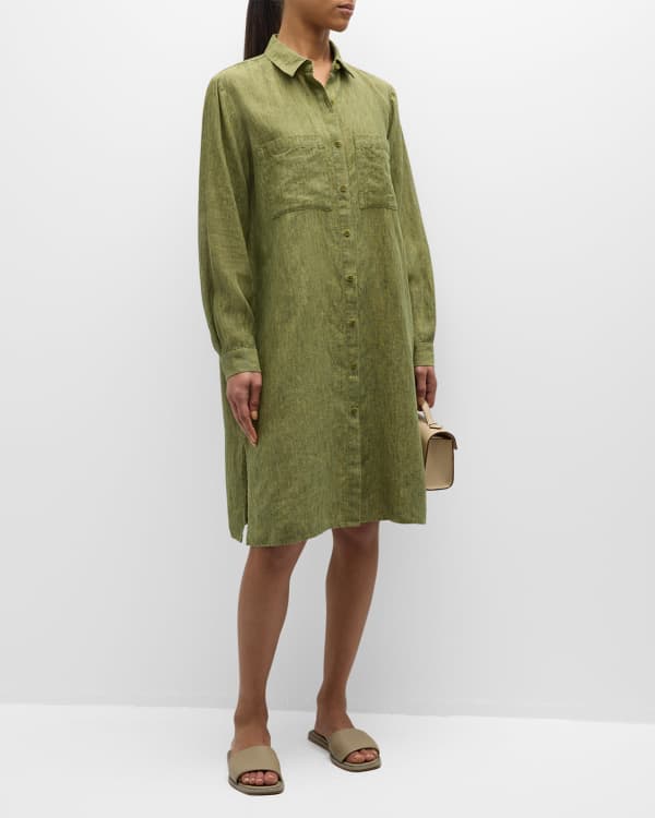 Eileen fisher discount shirtdress