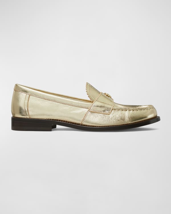 Snakeskin backless loafers sales