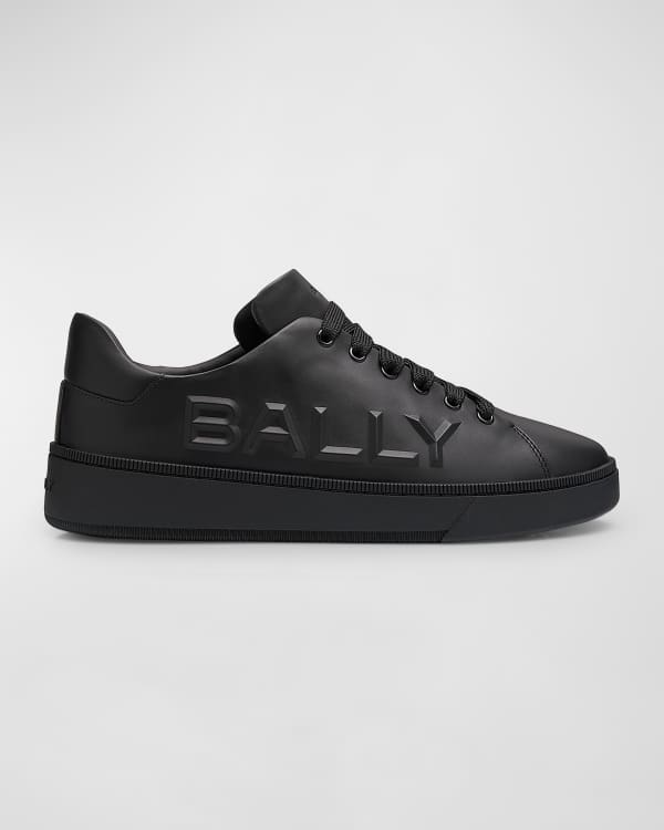 Bally Men s Roller Mixed Leather Low Top Sneakers Neiman Marcus