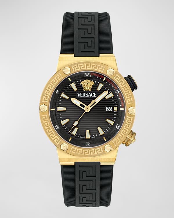 腕時計その他 Versace Medusa Alchemy Leather Strap Versace 38mm Medusa Heritage Watch with Leather Strap, Black