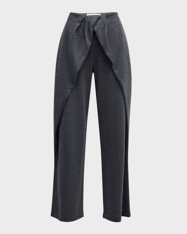 【関税・送料込み】LOEWE Linen trousers Loewe Cotton and Linen Pants With Drawstring Closure men