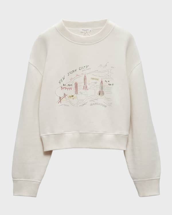 Rebecca minkoff 2025 leopard rosie sweatshirt