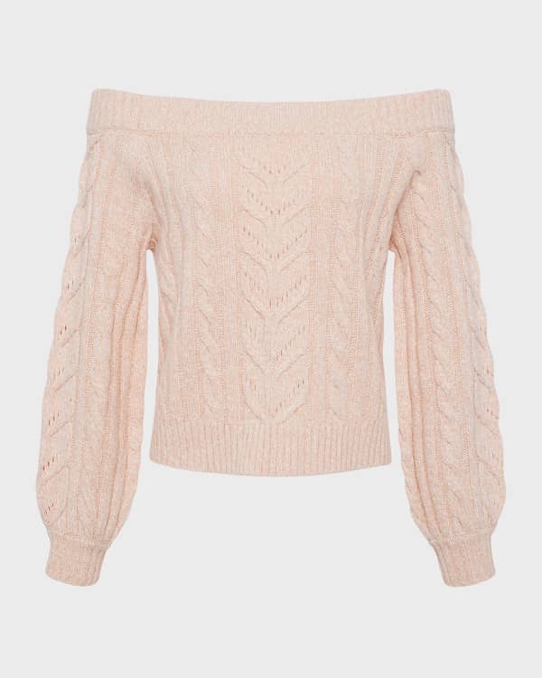 Theory one shoulder sweater top
