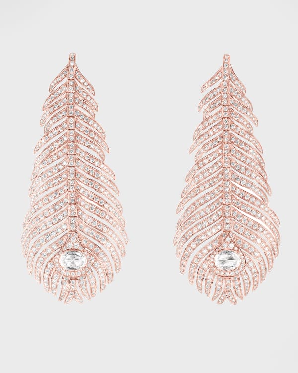 Boucheron feather earrings online