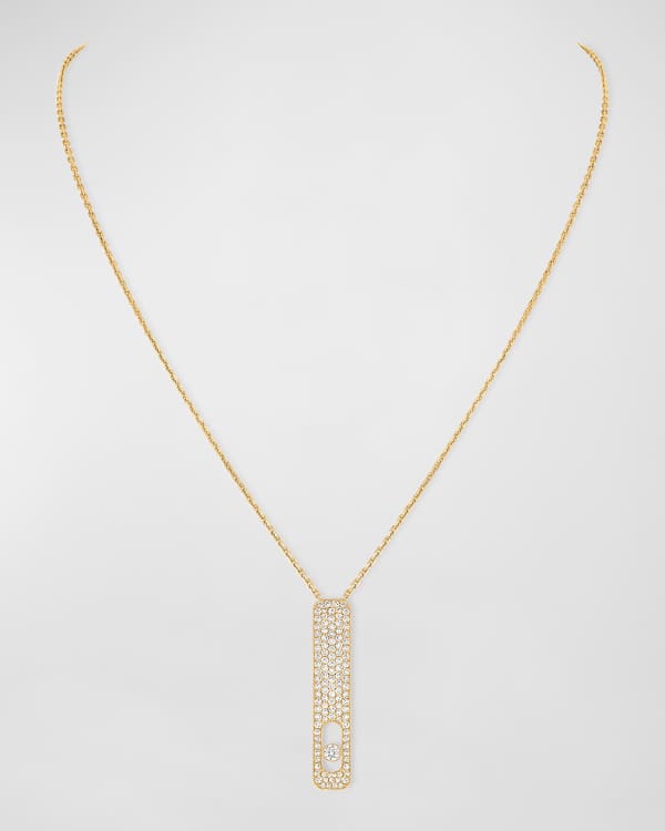 Messika move uno outlet 2 rows necklace