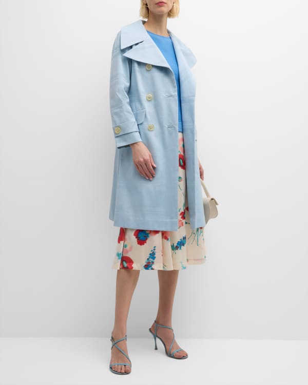 Alexis jocasta shop belted trench coat