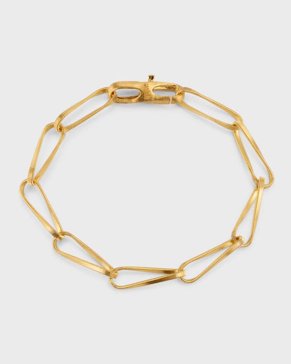 アクセサリーその他 Saint Laurent Rope-chain bracelet in l Saint Laurent Chain Rope Link Bracelet, Gold | Neiman Marcus