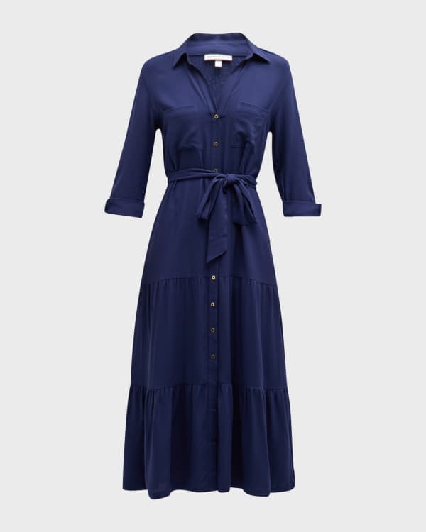 Cynthia rowley roseland ruffle wrap dress outlet