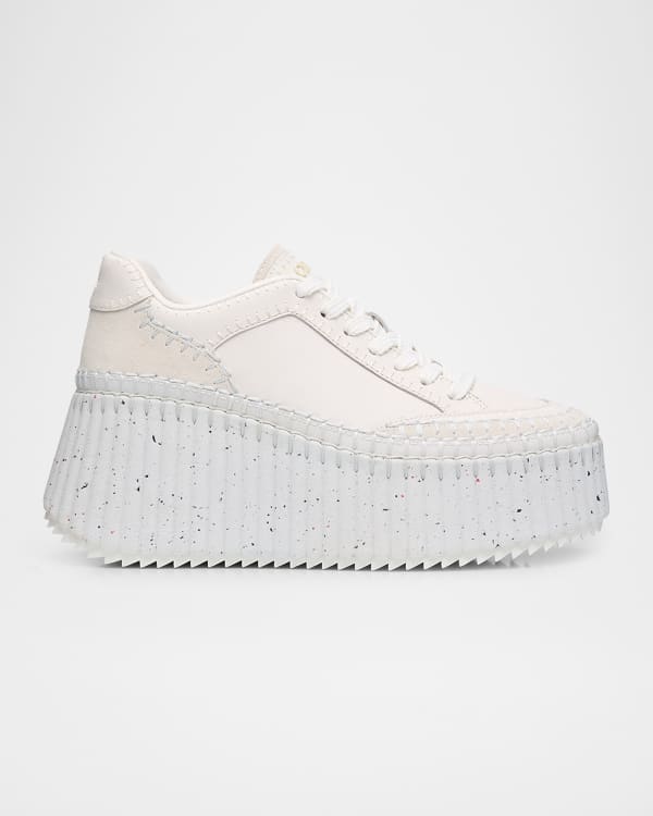 Chloe Nama Stitch Walking Sneakers Neiman Marcus