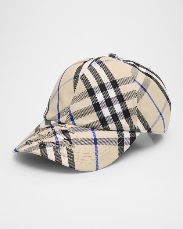 Burberry Men s Vintage Check Trucker Hat Neiman Marcus