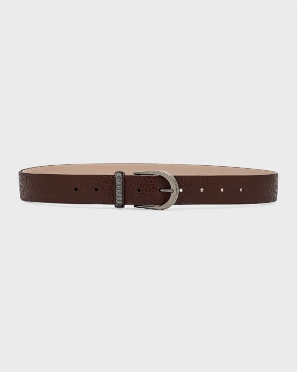 Ysl suede belt on sale