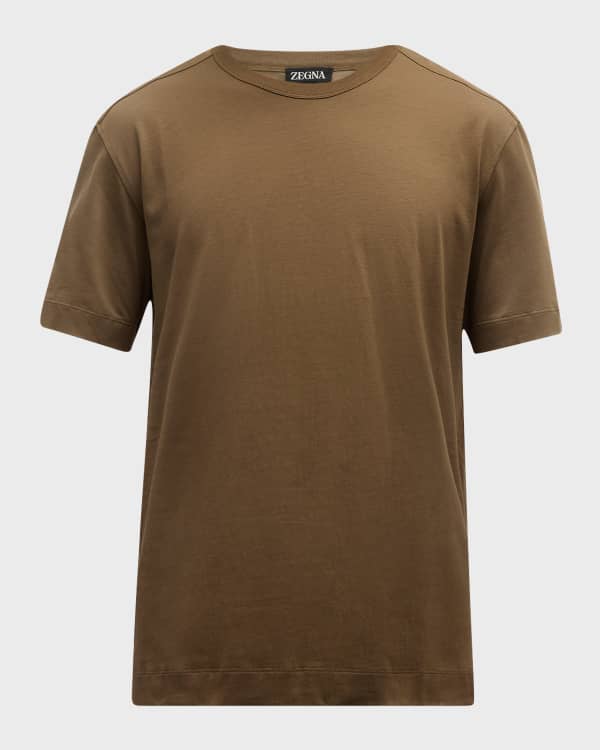 Ghiaia Men s Cashmere Silk T Shirt Neiman Marcus