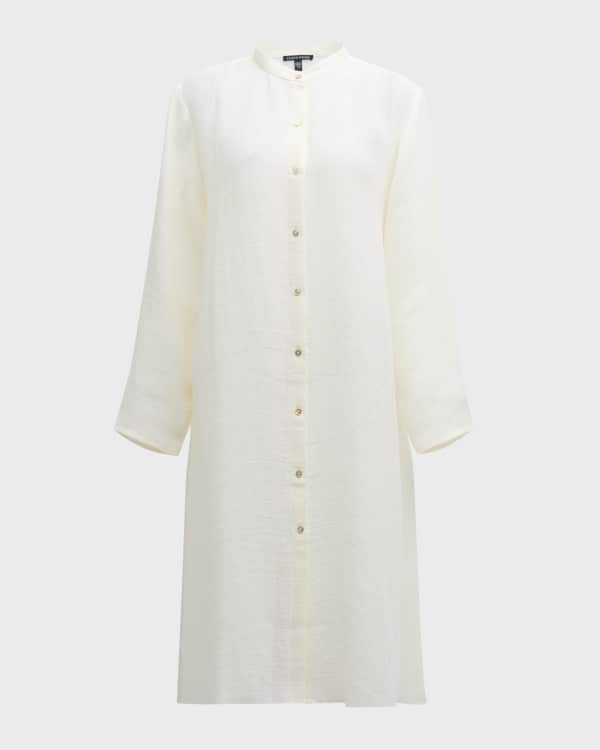 Evelyn Woven Gauze Button Down