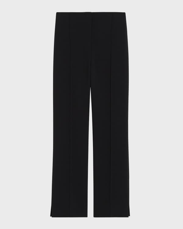 Theory Seamed Precision Ponte Leggings - Bergdorf Goodman