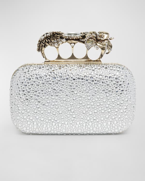 McQueen Cross-B Long Clutch Bag | Neiman Marcus