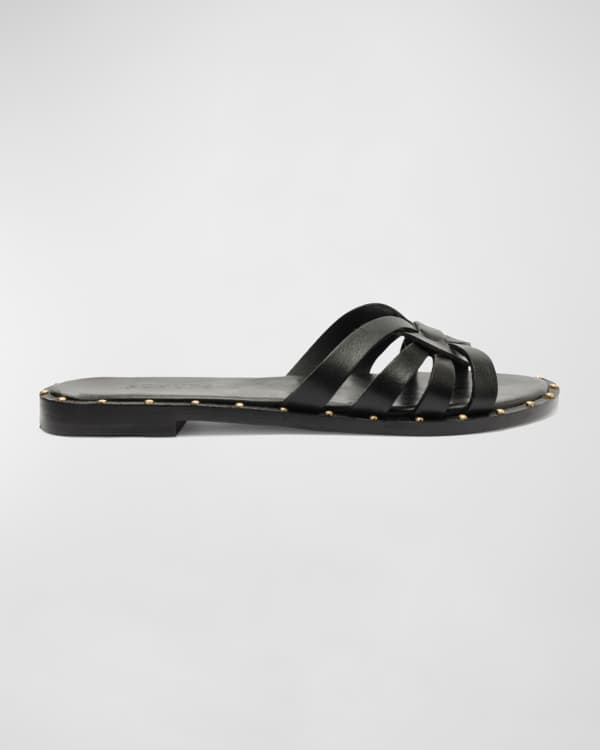 Schutz benedita studded sandals top