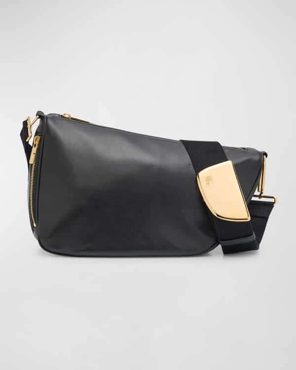 Burberry Shield Check Crossbody Bag | Neiman Marcus Burberry Shield Check Crossbody Bag | Neiman Marcus