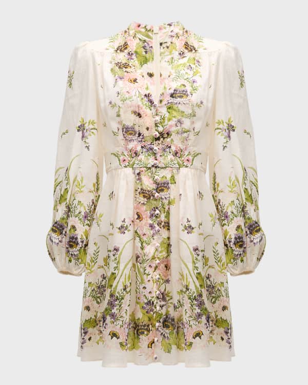 Dawning Plunge Mini Dress
