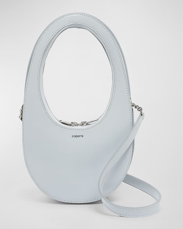 Coperni Swipe Small Sound Leather Crossbody Bag | Neiman Marcus
