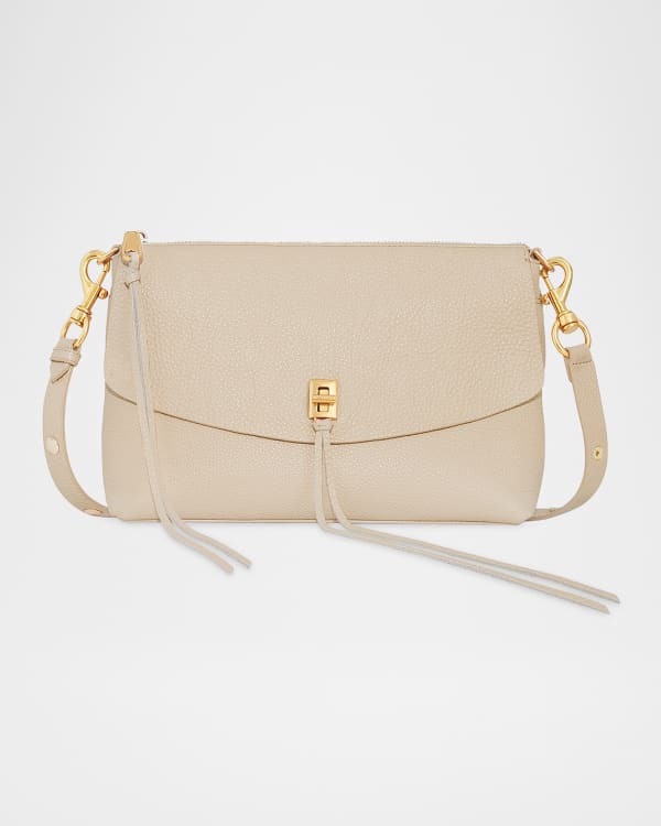 Rebecca Minkoff Edie Quilted Snake Print Flap Shoulder Bag