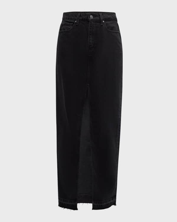 OLIVIA DENIM MAXI SKIRT (LIGHT)