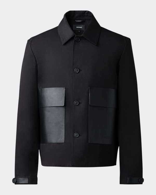 Andrew Marc Men s Westcott Heathered Car Coat Neiman Marcus