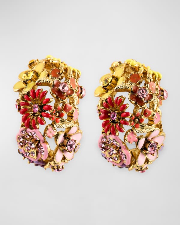 Oscar de la renta starfish earrings store