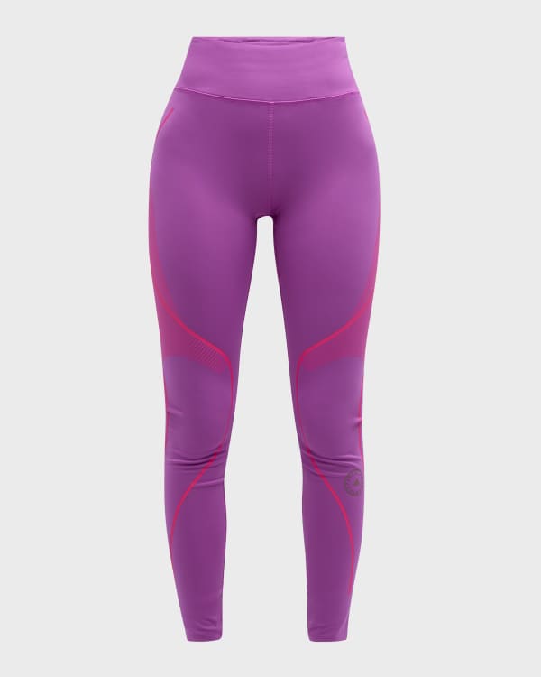adidas by Stella McCartney TruePurpose Laser Cut Training Tights Neiman Marcus