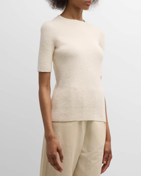 Pomez cropped wool sweater