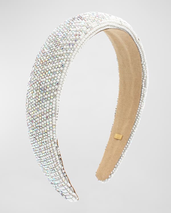 Bari Lynn Knot Headband Beaded Birthday