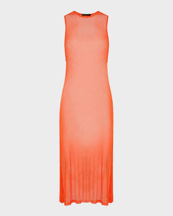 Melissa Odabash Rebekah Eyelet Babydoll Beach Dress Neiman Marcus
