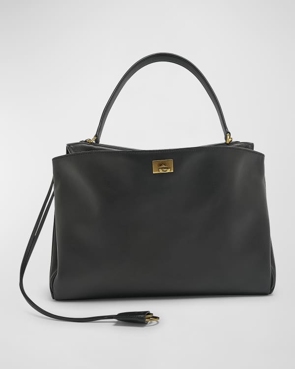 Balenciaga Le City Mini Leather Top-Handle Bag | Neiman Marcus