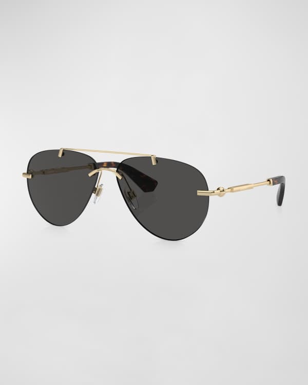 burberry women's aviator sunglasses