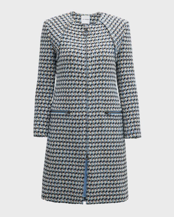 Textured Tweed Statement Jacket main image 1