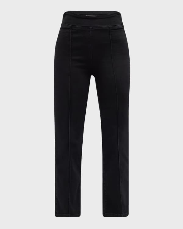 The Genevieve TC MR Crop Pintuck Jeans main image 0
