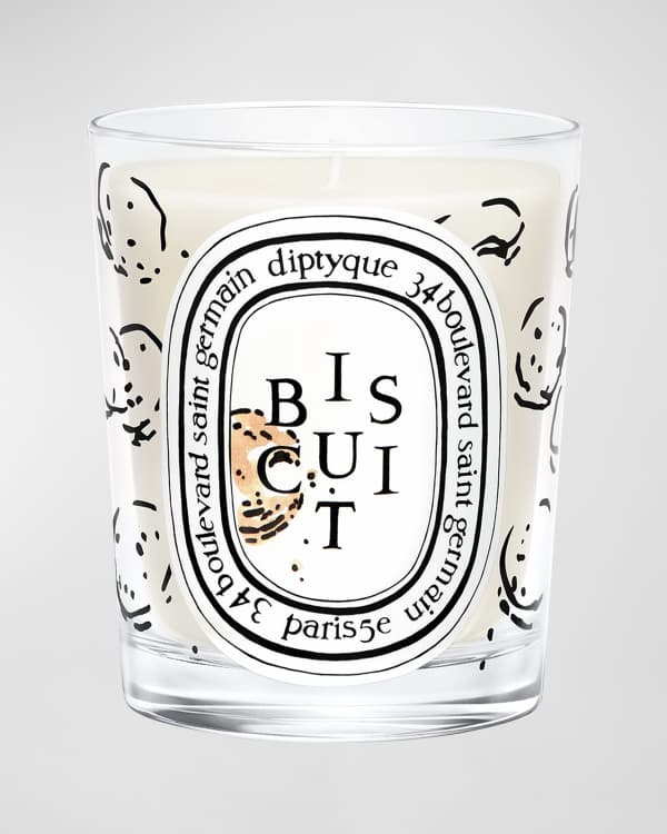 DIPTYQUE Cafe, Chantilly, and Biscuit Limited Edition Candle Set, 3 x