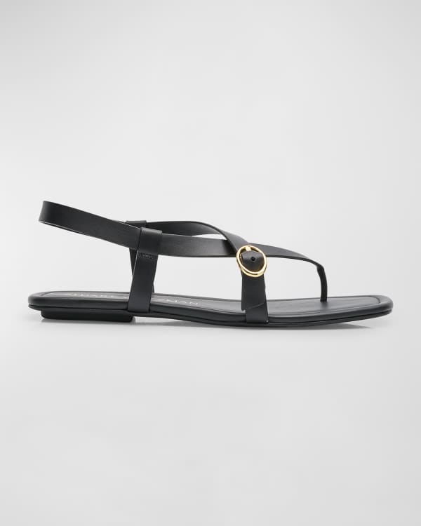 Stuart weitzman kelli suede knot slide sandals clearance