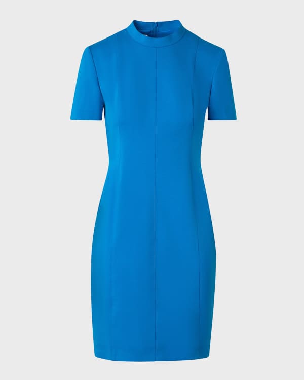 Boucle sheath dress store