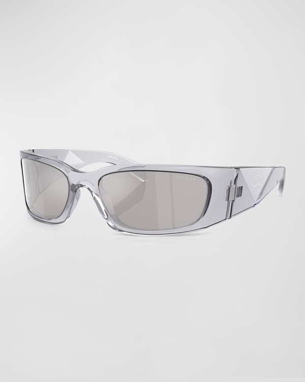 サングラス PRADA Transparent Acetate Sunglasses Prada Transparent Acetate Sunglasses | Grailed