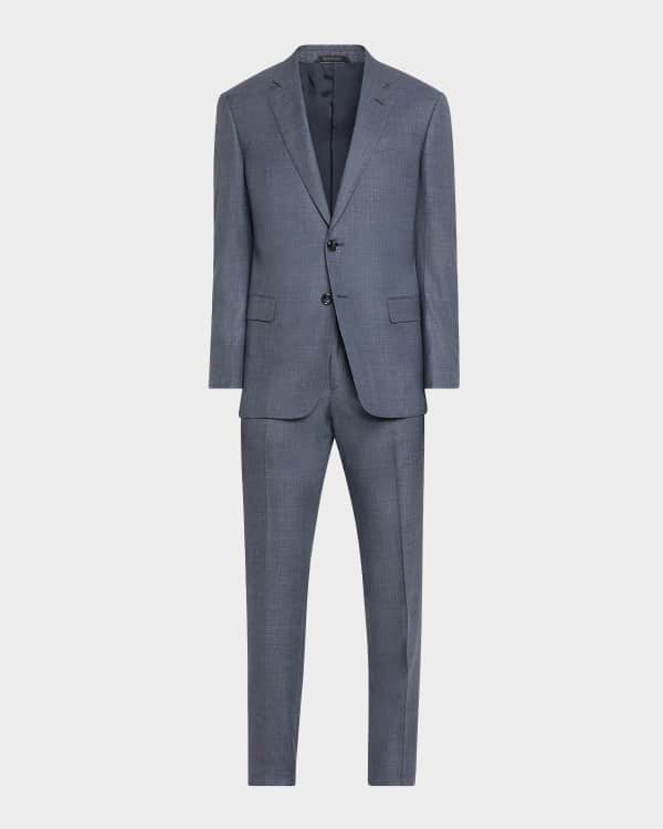 GIORGIOARMANIスーツ Giorgio Armani Pinstriped Suit | Black | FARFETCH