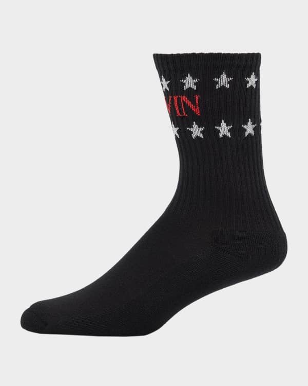 Palm Angels Palm Socks Black/White