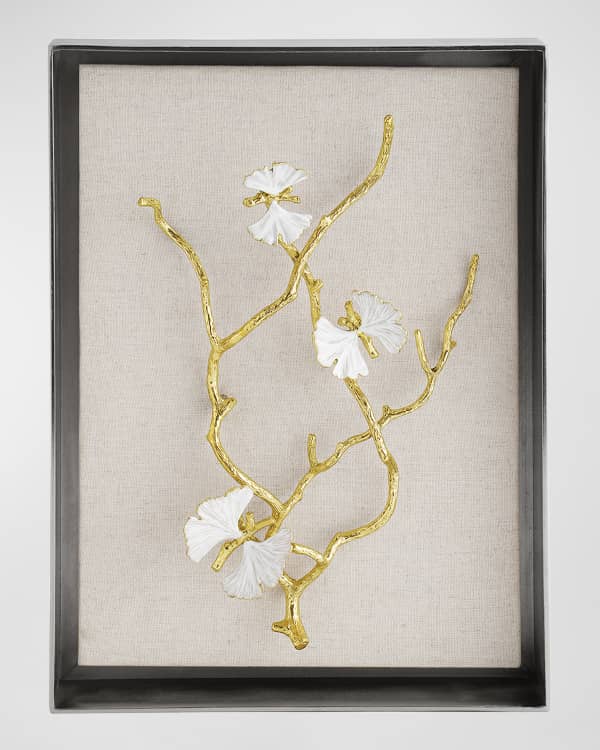 Michael Aram Butterfly Ginkgo Wall Art Panels Neiman Marcus